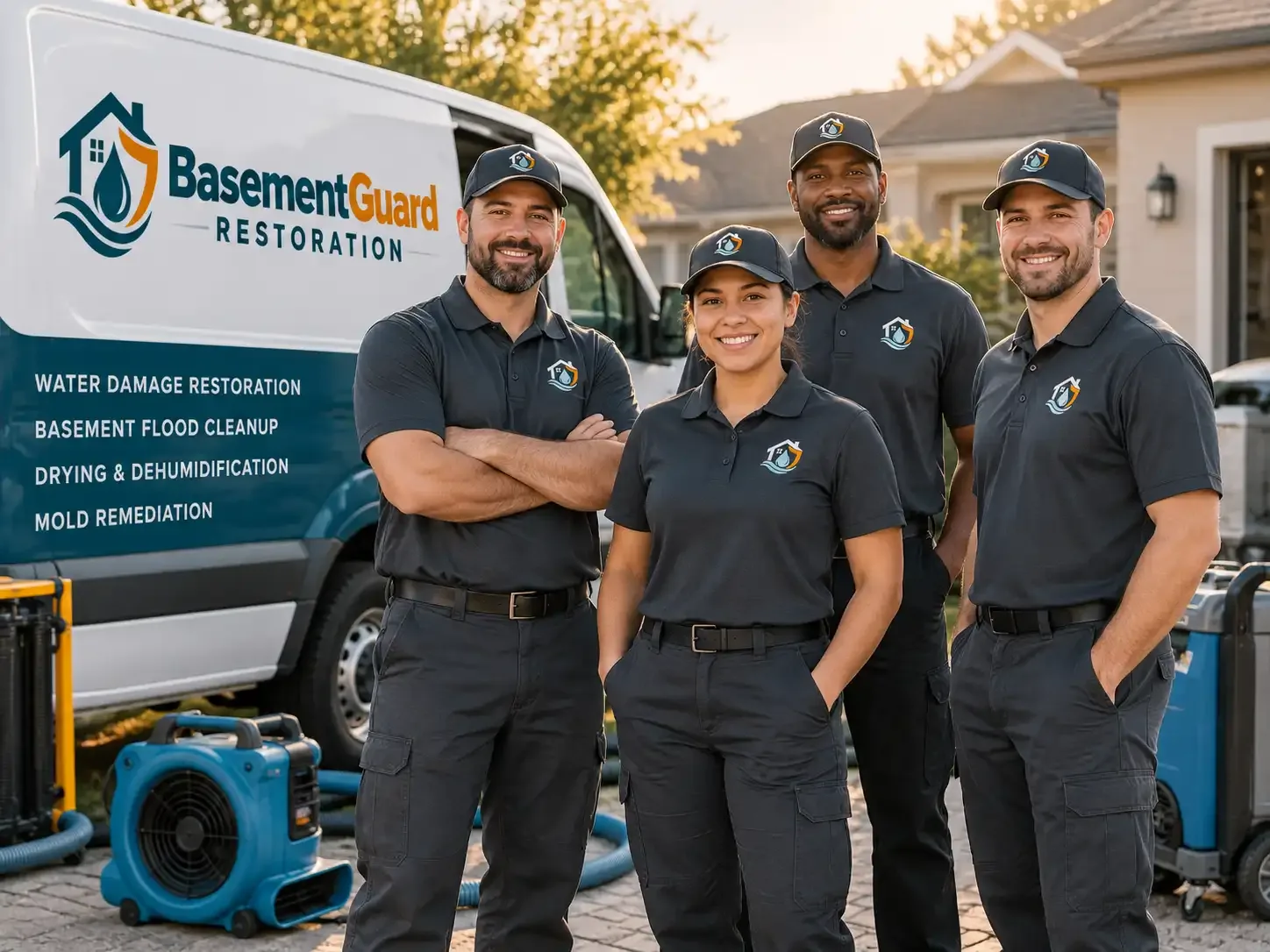 Basement Water Damage Restoration company in Cleveland, TX